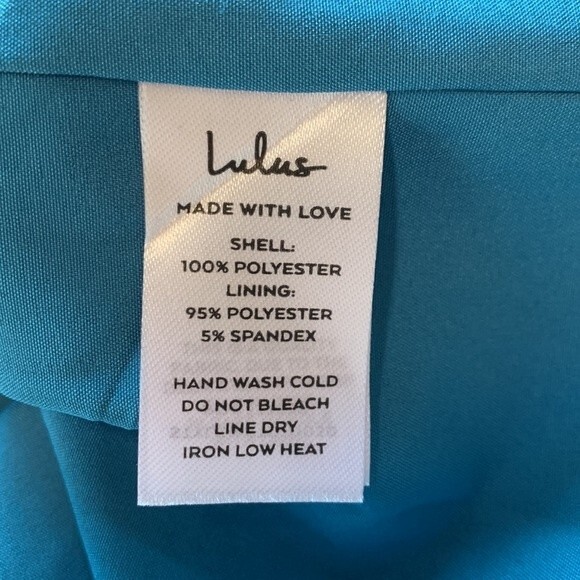 Lulu's Blue Ruffle Mini Dress - Picture 7 of 7